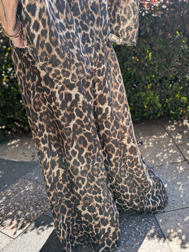 Animal Palazzo Pants