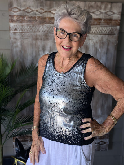 Silver Foil Cami