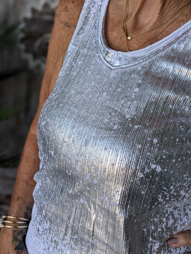 Silver Foil Cami