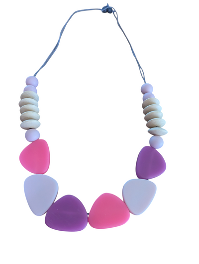 Pink and Purple Necklace